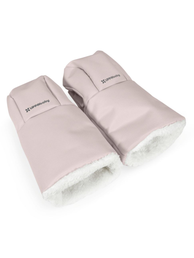 Uppababy Cozy Hand Muffs In Dusty Pink