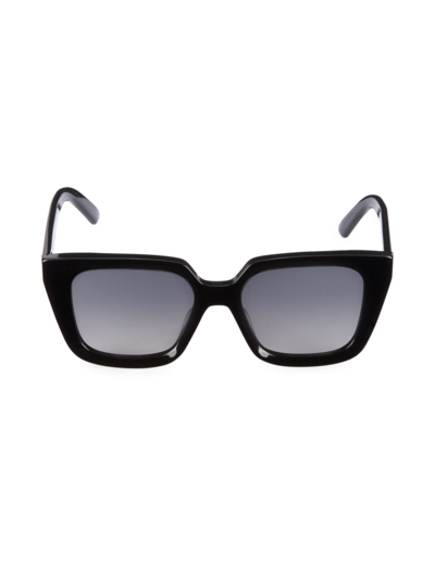 Dior Oversized Square Acetate Sunglasses In Black