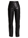 AS BY DF WOMEN'S JORDAN RECYCLED LEATHER TROUSERS