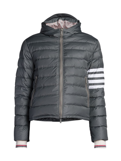 Thom Browne 4-bar Ski Jacket In Grey