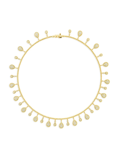 Boucheron Women's Serpent Bohème Solarité 18k Yellow Gold & 2.78 Tcw Diamond Necklace