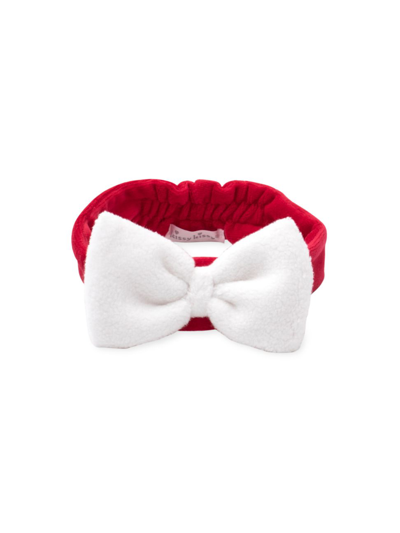 Kissy Kissy Baby Girl's Bow Tie Headband In Red