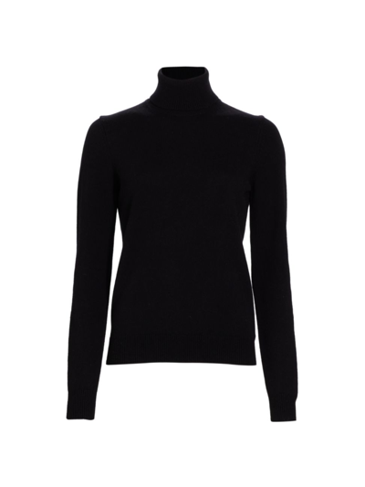 Michael Kors Joan Turtleneck Cashmere Sweater In Black