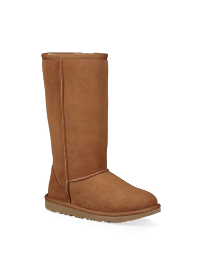 Ugg Little Kid's & Kid's Classic Tall Ii Shearling Boots In Chestnut