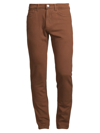 Loro Piana Doccio New York Pants In Rust