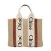 CHLOÉ SMALL WOODY TOTE BAG