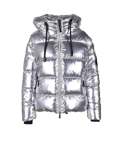 Philipp Plein Coats & Jackets Women's Silver Padded Jacket