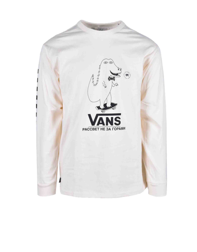 Vans T-shirts Men's Beige T-shirt