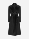 Tagliatore Belted Coat With Revers
