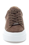 J/slides Nyc Jslides Amanda Platform Sneaker In Khaki Silk Sue