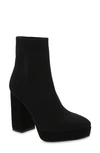 Mia Candra Platform Boot In Black