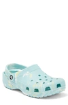 Crocs Big Kids Classic Clogs From Finish Line In Pure Water/ Multi