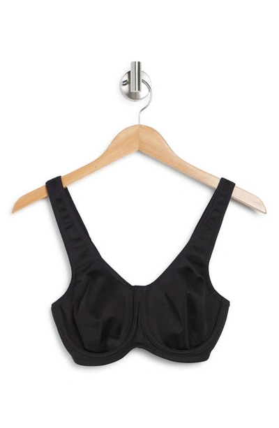 Felina Body-x Underwire Sport Bra In Black