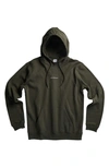 Nn07 Barrow 3385 Slim Fit Hoodie In Dark Army