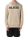 Alyx Beige Alx22 Logo Pullover Hoodie In Beige