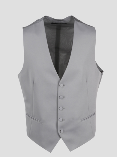 Tagliatore Suit Vest In Grey