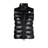 Moncler Ghany Quilted Shell Down Vest In Black