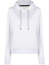 Canada Goose Melange-effect Drawstring Hoodie In Grau