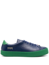 Kenzo Swing Low-top Sneakers In Blue