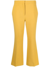 ROCHAS CROPPED FLARED TROUSERS