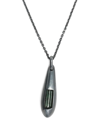 Parts Of Four Chrysalis Pendant Necklace In Silber