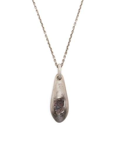 Parts Of Four Chrysalis Zircon Crystal Necklace In Silver