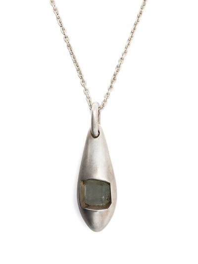 Parts Of Four Chrysalis Aquamarine Necklace In Silber