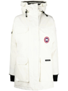 CANADA GOOSE LOGO-PATCH DETAIL PADDED COAT