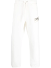 MONCLER GENIUS LOGO-PATCH TRACK trousers