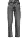 7 FOR ALL MANKIND MID-RISE CROPPED JEANS