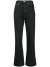 Tu Es Mon Tresor + Net Sustain The Diamond High-rise Straight-leg Jeans In Schwarz