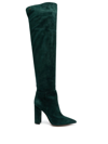GIANVITO ROSSI PIPER SUEDE THIGH-HIGH BOOTS