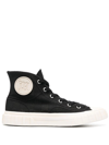 Misbhv Monogram High-top Sneakers In Black