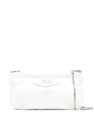 Maison Margiela Glam Slam Red Carpet Clutch Bag In Weiss