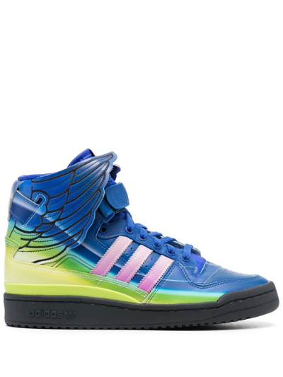 Adidas Originals X Jeremy Scott Forum-wings 4.0 Sneakers In Multicolor