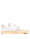 COMMON PROJECTS BBALL LOW-TOP LEATHER SNEAKERS
