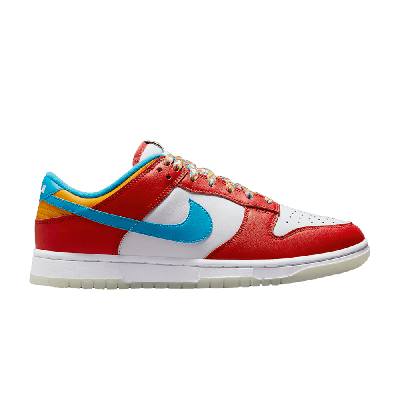Pre-owned Nike Lebron James X Fruity Pebbles X Dunk Low In Red