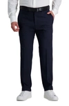 Kenneth Cole Reaction Slim Fit Premium Stretch Pants In Dark Navy