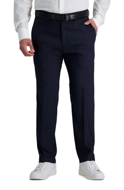 Kenneth Cole Reaction Slim Fit Premium Stretch Pants In Dark Navy