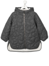 BRUNELLO CUCINELLI PADDED HOODED COAT