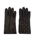 PHILIPP PLEIN STUD-DETAIL QUILTED LEATHER GLOVES