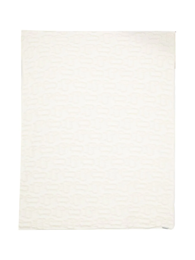 Woolrich Knit Wool Blanket In White