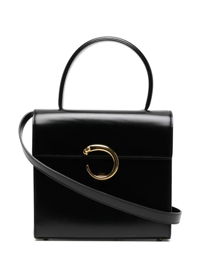Pre-owned Cartier 1990-2000s Trouserher Two-way Bag In Black