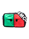 Stella Mccartney Colour-block Shoulder Bag In Black