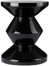 Polspotten Black Zig Zag Stool In Black