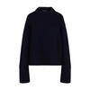 Lisa Yang Sony Cashmere Round-neck Sweater In Navy