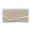 Jimmy Choo Emmie Clutch Bag In Champagne
