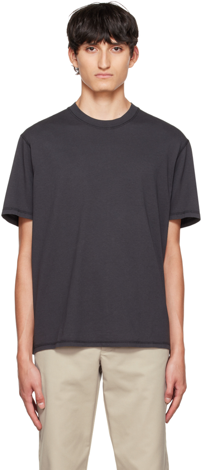 Affxwrks Gray Wrks T-shirt In Soft Black
