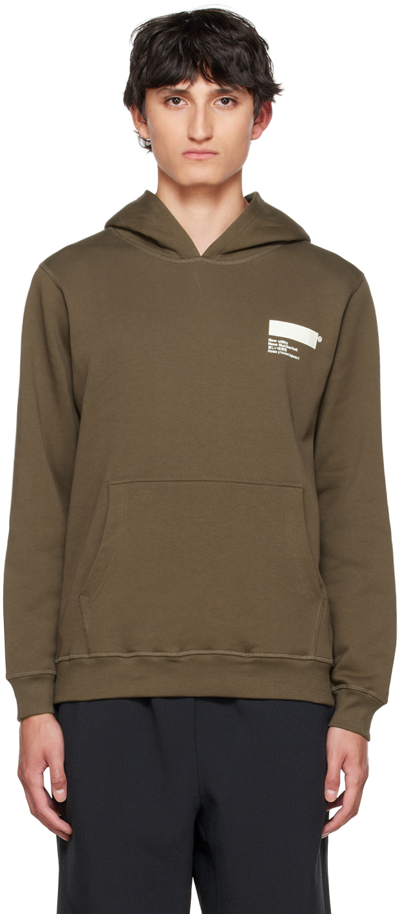 Affxwrks Standardised Hooded Sweatshirt Brown In Green