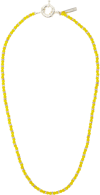 PEARL OCTOPUSS.Y SSENSE EXCLUSIVE YELLOW BANANA NECKLACE
